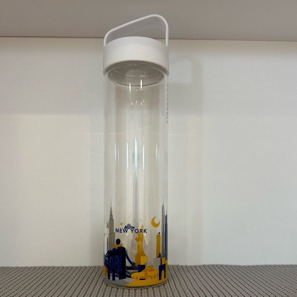 Beautiful You Are Here New York Glass Tumbler